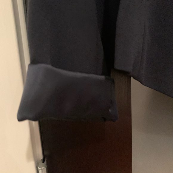 Banana Republic | Navy Crepe Style Blazer - Picture 3 of 5